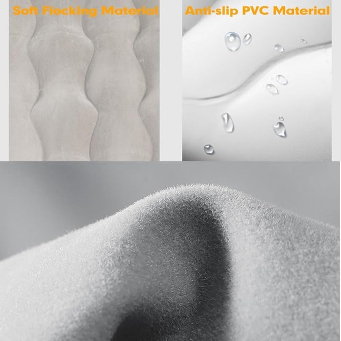 Car Air Mattress for, Travel Bed, Camping Bed Cushion, Inflatable Vehicle Air Cot, Portable Sleeping Pad, Inflatable Mattress,Black