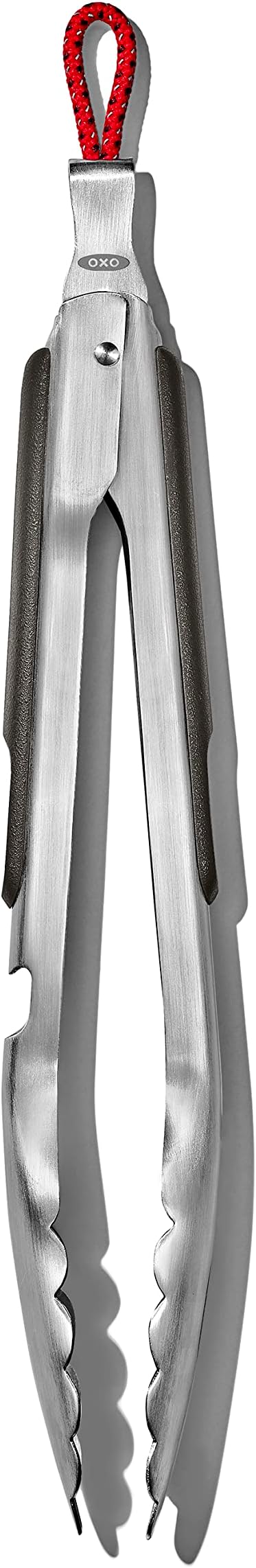 OXO Outdoor Camp Stove Tongs with Bottle Opener - 10.5 Inches