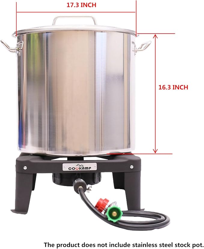 Propane Burner for Outdoor Cooking (Single Burner-Standard)