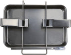 Uniflasy 7515 Grill Catch Pan Holder/Drip Pan/Grease Collection Pan Replacement Parts for Weber Genesis 1000-5500, Genesis Silver/Gold/Platinum, Genesis II Series, Platinum I/II, and Summit Grills