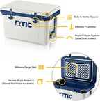 RTIC Ultra-Light 32 Quart Hard Cooler Insulated Portable Ice Chest Box for Drink, Beverage, Beach, Camping, Picnic, Fishing, Boat, Barbecue, 30% Lighter Than Rotomolded Coolers