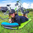 Gear Doctors Oxylus 4.3R-Value Insulated Foam Self Inflating Sleeping Pad Camping—Sleeping Pad Backpacking Air Mattress—Camping Mattress Self Inflating Camp Mat 4 Seasons Sleep Mat—Camp/Floor/Tent/Cot