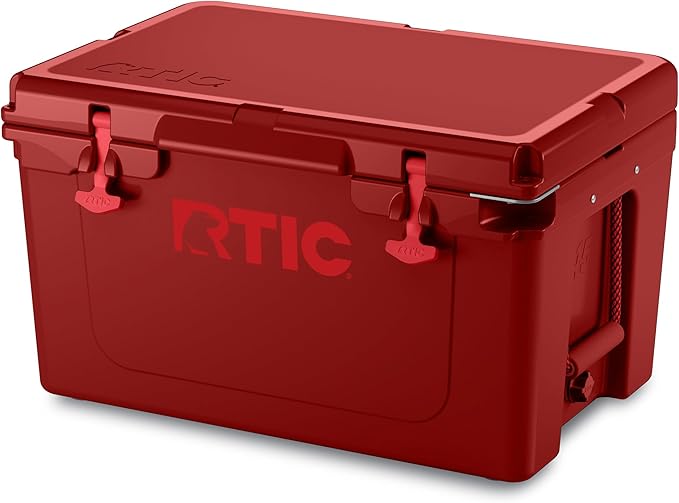 RTIC Ultra-Tough Cooler Hard Insulated Portable Ice Chest Box for Beach, Drink, Beverage, Camping, Picnic, Fishing, Boat, Barbecue