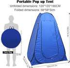 Pop Up Tent Upgrade Privacy Shower Tent Portable Outdoor Sun Shelter for Toilet Camping Biking Beach with Carry Bag | Upgrade, Privacy, Outdoor, Sun Shelter, for Toilet, Camping, Biking, Beach, with Carry Bag