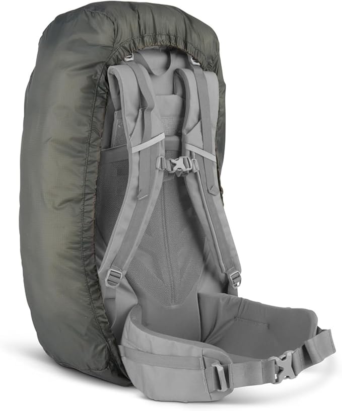 Kelty Asher Day Hiking and Backpacking Pack + Pack Raincover Bundle