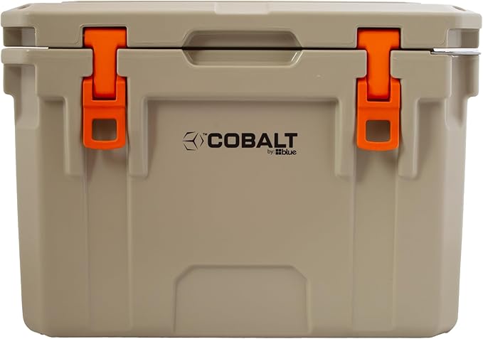 Cobalt 25 Quart Roto-Molded Super Ice Cooler | Large Ice Chest Holds Ice Up to 3 Days |