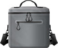 Insulated Cooler Bag, 7/16/30 Can Collapsible with Bottle Opener for Lunch Coolers for Picnic, Beach, Work, Trip - Soft Ice Coolers Bags with Zipper Foldable Portable Stands Upright