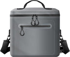 Insulated Cooler Bag, 7/16/30 Can Collapsible with Bottle Opener for Lunch Coolers for Picnic, Beach, Work, Trip - Soft Ice Coolers Bags with Zipper Foldable Portable Stands Upright