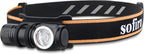 sofirn LED Headlamp Rechargeable, HS10 1100 Lumens Right Angle Flashlight with 90 High CRI LH351D LED, Powerful Lightweight Head Light, IPX8 Waterproof for Adult Camping Hunting Hiking Running
