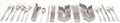 KNORK Original Matte Flatware 61 Piece Set, Service for 8