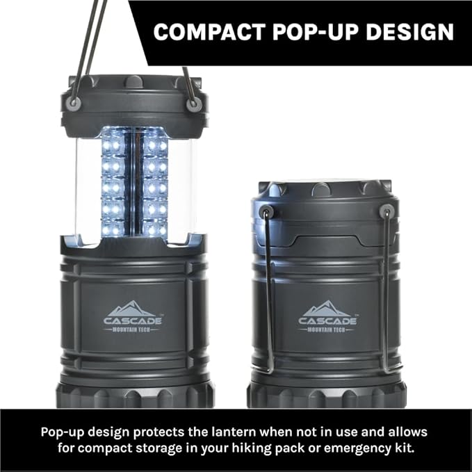 Cascade Mountain Tech Pop up LED Lantern