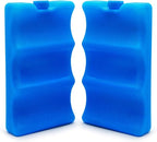 JMEXSUSS Reusable Ice Packs for Cooler, Long Lasting Breastmilk Bottle Storage, Freezer Packs Can Cooler for Lunch Boxes, Beer Soda, Camping