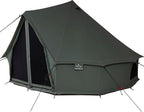 WHITEDUCK Regatta Canvas Bell Tent - w/StoveJack, Waterproof, 4 Season Luxury Camping and Glamping Yurt Tent Outdoor