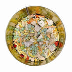 Military Surplus Freeze-Dried Japanese-Style Chicken with Fried Rice & Vegetables – 23 oz per (8 Cups) #10 Can – Ready to Eat Meal – 25+ Year Shelf Life – Made in USA – Emergency Survival Food for Camping, Prepping & Long-Term Storage