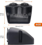 12-24 V Multifunctional 2 Hole Tent Type Car Modification Dual Cigarette Lighter Splitter Power Sockets Female Power Outlet Adapter for Portable Auto Electronic Devices