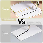 120Pcs Premium Place Cards, Small Table Cards with Gold Foil Border, 2" x 3.5" Tent Card, Escort Cards, Name Card, Wedding Place Cards for Wedding, Table, Dinner Parties, Seating Card