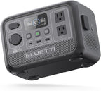 BLUETTI AC2A Portable Power Station, 204Wh Solar Generator LiFePO4 Battery Backup w/ 2 300W (600W Power Lifting) AC Outlets, Recharge from 0-80% in 45 Min, for Camping (Solar Panel Optional)