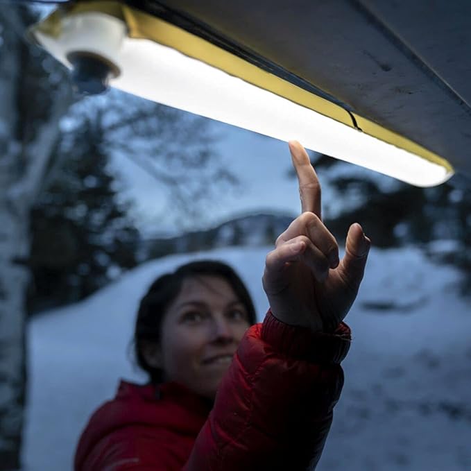 KLYMIT Everglow LED Light Tube | Portable, Inflatable Camping Lantern for Outdoor Security, Water Resistant, Perfect for Backpacking & Van Life
