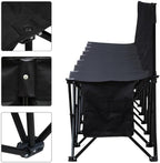 Yaheetech Foldable Sideline Bench 600D Oxford Double Layer Fabric