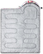 HOSIMA Dear Hunting Pattern Cold Weather Sleeping Bags for Kids Adults,Black Light Weight Waterproof Sleeping Bags for Outdoors Hiking.