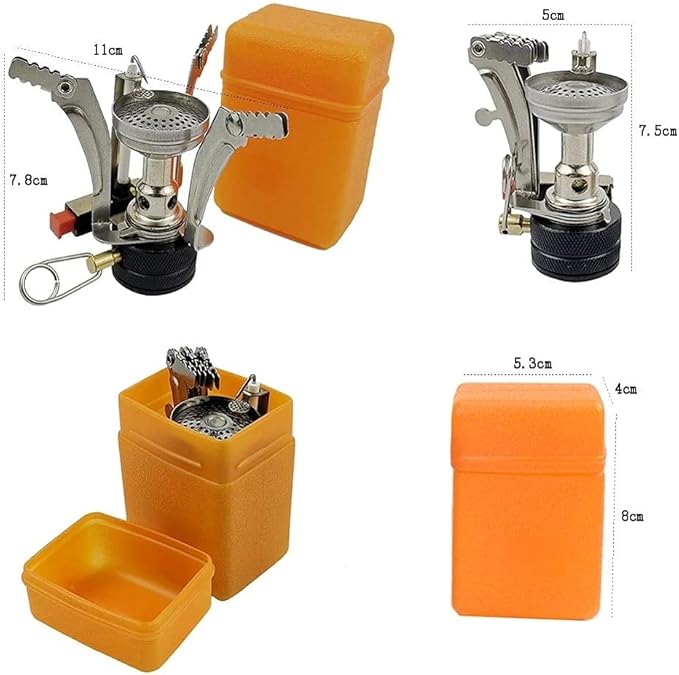 Outdoor Tableware Skillful Manufacture Outdoor Camping Hiking Cookware Cooking Camping Kettle Kits (Color : B) (A)
