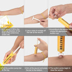 Snake Bite Kit, Bee Sting Kit, Emergency First Aid Supplies, Venom Extractor Suction Pump, Bite and Sting First Aid for Hiking, Backpacking and Camping