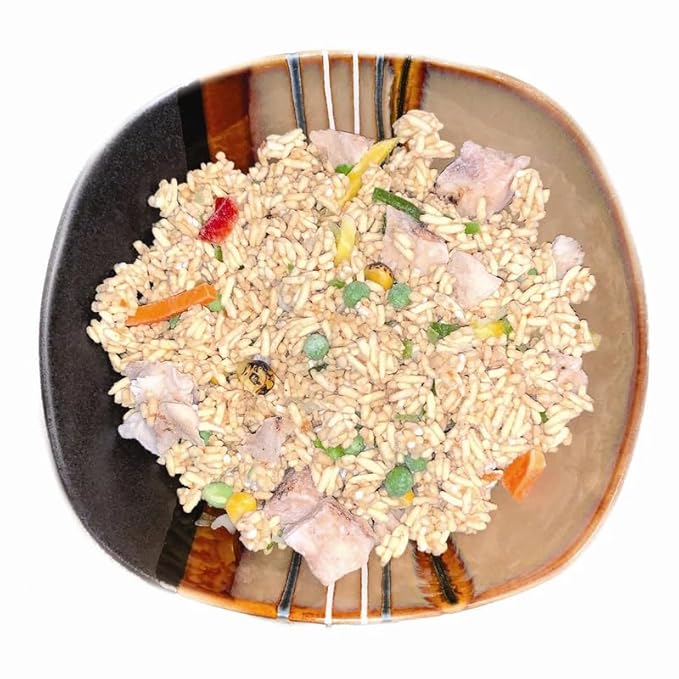 Military Surplus Freeze-Dried Japanese-Style Chicken with Fried Rice & Vegetables – 23 oz per (8 Cups) #10 Can – Ready to Eat Meal – 25+ Year Shelf Life – Made in USA – Emergency Survival Food for Camping, Prepping & Long-Term Storage