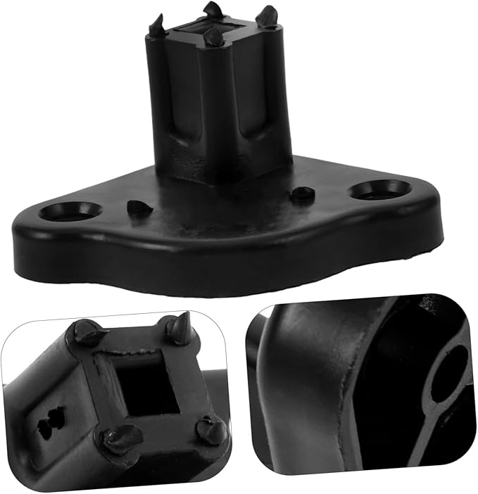 Gatuida 20pcs Rv Awning Bottom Bracket Foot Lightweight Easy Install Tent Connection Kit for Camping Outdoor Umbrellas and Awning Support