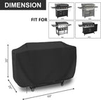 Grill Cover for Blackstone 36 inch ProSeries Grill, Waterproof Cover for 36'' Griddle Cooking Station with Hood/Propane Griddle/Gas Grill-Weather Resistant,69'' x 25'' x 35''