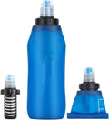 Filter Water Bottle – Foldable Sports Bottle with Built-In Filtration System for Safe Drinking and Hydration on the Go| Portable Water Purifier for Outdoor Survival, Use, Camping, Hiking, Ba