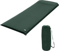 Tangkula Self Inflating Sleeping Pad, 3 Inch Inflatable Camping Mattress Pad with 9.5R Value, Insulated Foam Camping Mat with Pillow, Lightweight Camp Sleep Pad for Backpacking, Car, Tent