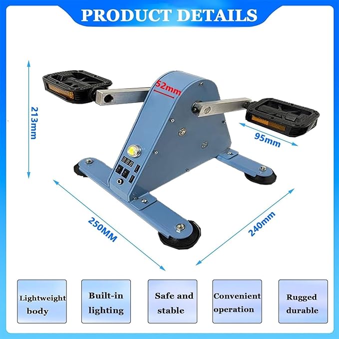 Fitness Power Generation Foot-Operated Generators 100w Portable Foot Pedal Generator,Emergency Portable Generator,Spinning Bike,Manual Emergency Pedal Power Generator,Emergency Power Supply