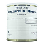 Military Surplus Freeze Dried Shredded Mozzarella Cheese – #10 Can – 32 oz – 25+ Year Shelf Life – Emergency Survival Food – Long-Term Storage – High Calcium – Ready to Use – Made in USA Pack of 1