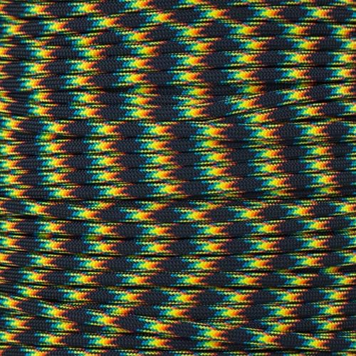 Paracord Planet 550 Paracord – 200+ Colors – Hanks from 10-100 Feet and Spools of 1000 Feet – Great Multi-Use Cord!