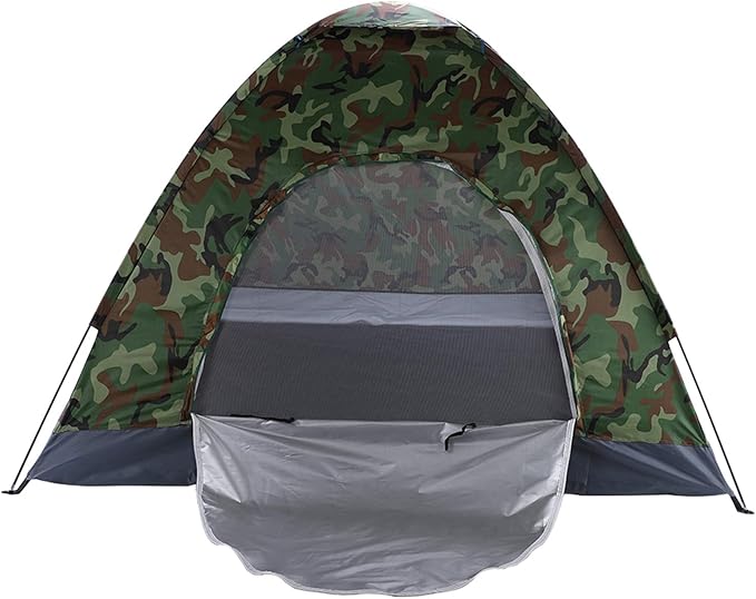 Waterproof Tents for Camping, Camping Dome Tent, 1-4 Person Waterproof Windproof Easy Setup Spacious Family Tents with Carry Bag for Hiking Backpacking Traveling Glamping Beach
