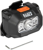 Klein Tools 60156 Intrinsically Safe LED IP67 Headlamp for Hazardous Areas, Mounts to Klein Hard Hats and Safety Helmets