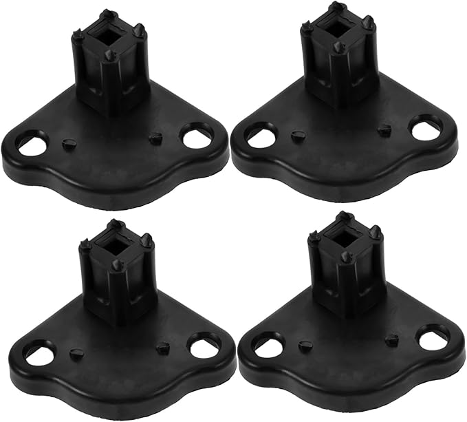 Gatuida 8pcs Camping Tent Foot Bracket Kit Easy Install Awning Bracket for Rv Awnings and Folding Umbrellas Material Design for Weather Use