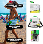 SHITI Coolers Cooler for Camping, Travel, Beach, Soft Lunch Box for Food, Drinks & Ice, Portable, Waterproof 24 Hr Insulated Bag with Shoulder Straps, Customizable