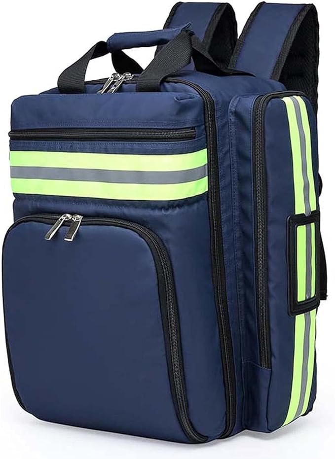 Waterproof Medical First Aid Bag, Multi-Pocket Emergency Treatment Backpack, for Hiking Travel Field Trips Camping Well