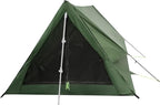 2-Person Trekking Pole Tent for Backpacking - Ultralight 2 Person Backpacking Tent, Lightweight Waterproof Two Person A-Frame Hiking Shelter for Outdoor Camping, Scouts, Trekkers (No Poles)