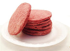 Freeze-Dried Hamburger Ground Beef Patties - 13 oz | Long-Term Emergency Food | 25+ Year Shelf Life | Fully Cooked, High-Protein Survival & Camping Meal | No Refrigeration Required