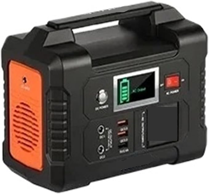 Power Station, 200W Portable Power Station, AC Outdoor Emergency Supply, E Bank,for Outdoor Camping Home