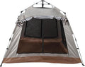 Pop Up Camping Tent, Automatic Setup Sun Protection Tent with Removable Rain Fly and Carry Bag, for Family Outdoor Camping Backpacking Hiking