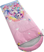 HOSIMA Dear Hunting Pattern Cold Weather Sleeping Bags for Kids Adults,Black Light Weight Waterproof Sleeping Bags for Outdoors Hiking.