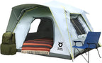 Turbo Heavy-Duty Camping Tent – Quick-Setup 4-Season Family Tent with Waterproof 150D Shell & Instant Frame – Choose Capacity (HD 300/HD 450) & Color
