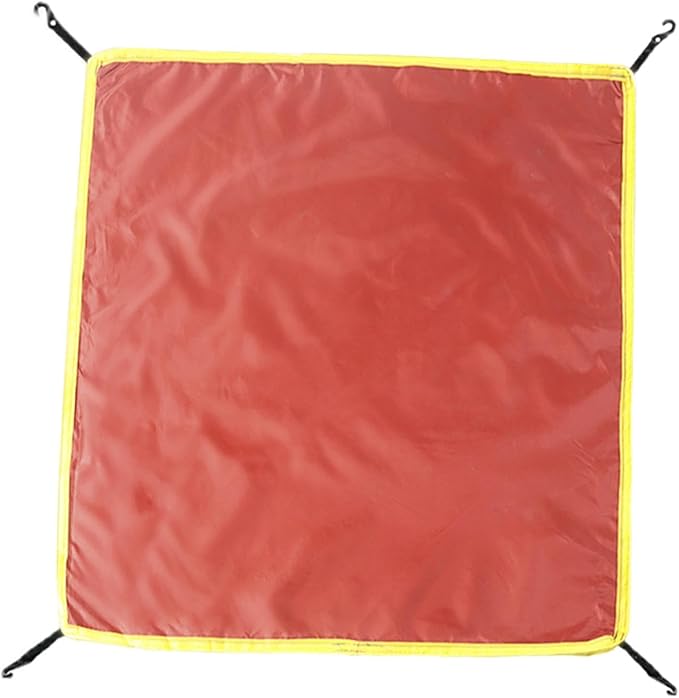 Tent Top Cover Rainfly 22 x 22 inch Lightweight Rainproof Tent Tarp Rain Fly for Outdoor Backpacking Camping Travel Hiking