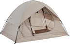 Spacious Waterproof 2/4 Person 4-Season Tent with Big Rain Fly – Versatile Outdoor Camping Tent for Hiking, Backpacking, and Festivals – Easy Setup & Durable Design