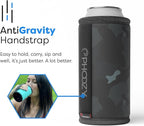 PHOOZY Insulated Can Cooler for Tall 24oz Cans with NASA-Inspired Technology - Patented Can Cooler That Keeps Drinks Cold 10x Longer - Lightweight for Outdoor Adventures - Black Camo