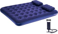 DIMAR GARDEN Queen Size Camping Air Mattress Inflatable Bed with Pillow,Include Hand Pump