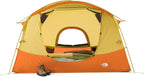 THE NORTH FACE Sequoia 4 Tent - Four-Person Waterproof Camping Tent, Spacious & Easy to Set Up, 2 Zipper Doors, Yellow Silt/Desert Rust, One Size